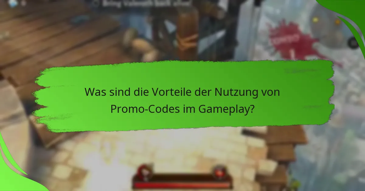 Was sind die Vorteile der Nutzung von Promo-Codes im Gameplay?